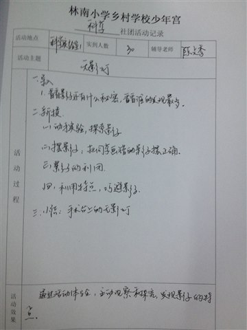 科学社团活动记录9