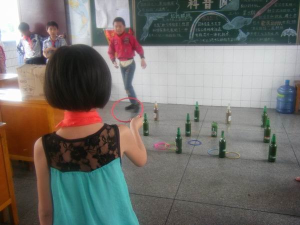 不知道能不能套中耶！