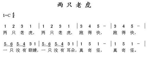 两只老虎