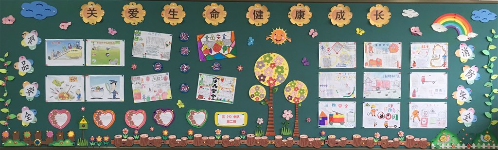 三4 第二期黑板报： 关注生命 健康成长（生命教育+消防安全）.jpg