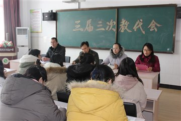 林南小学召开三届三次教代会