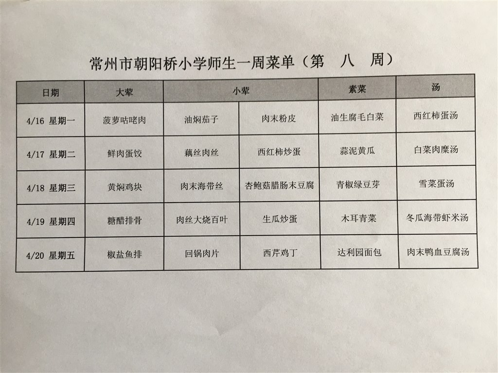 2018朝阳桥小学师生第八周菜单.JPG