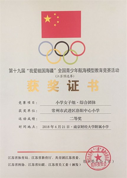 2018.5十九届“我爱祖国海疆”全国青少年航海模型教育竞赛二等奖.jpg