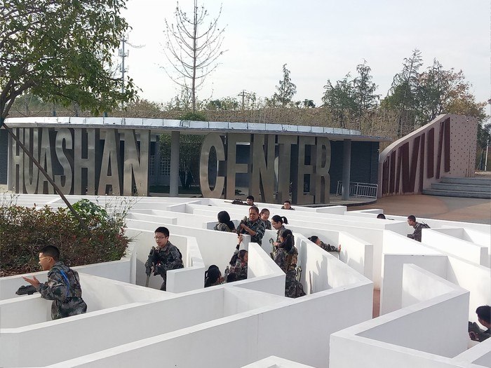 高一（1）班_军训拓展训练