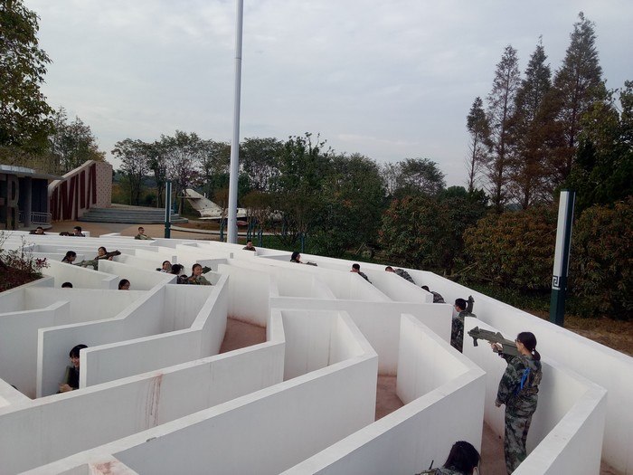 高一（1）班_军训拓展训练