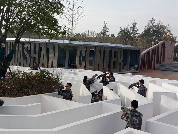 高一（1）班_军训拓展训练