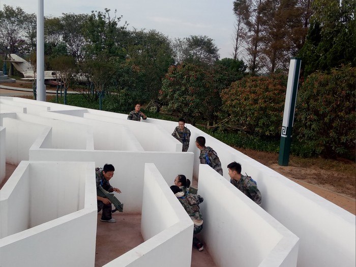 高一（1）班_军训拓展训练