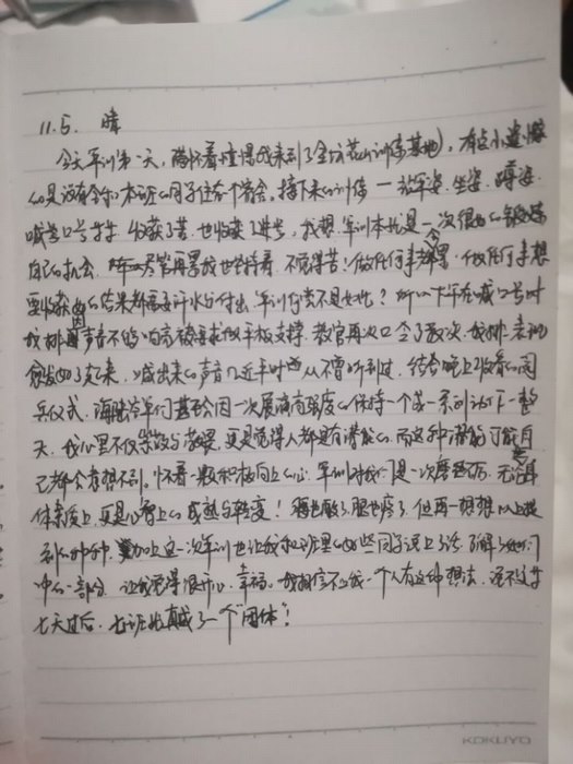 高一七班：飞扬的文字