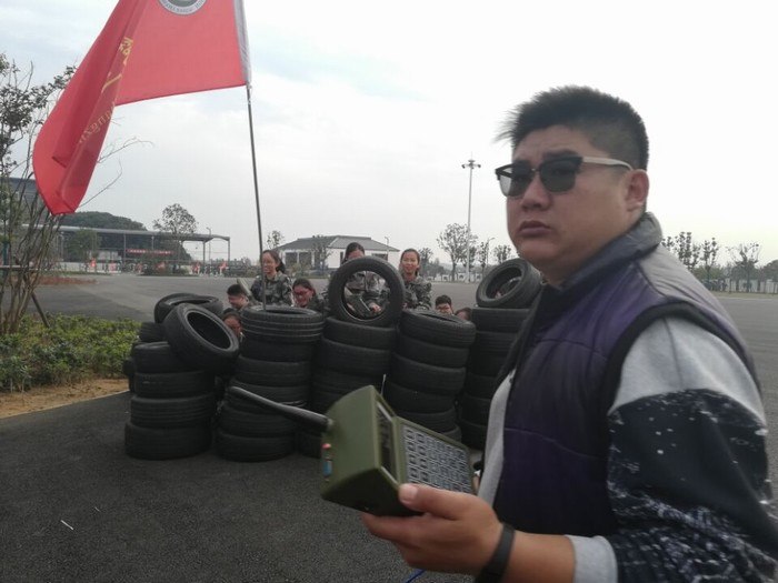 高一（2）班_军训拓展训练