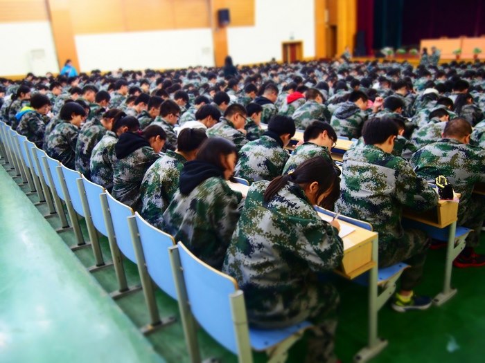 高一（12）班_第一次写军训感言