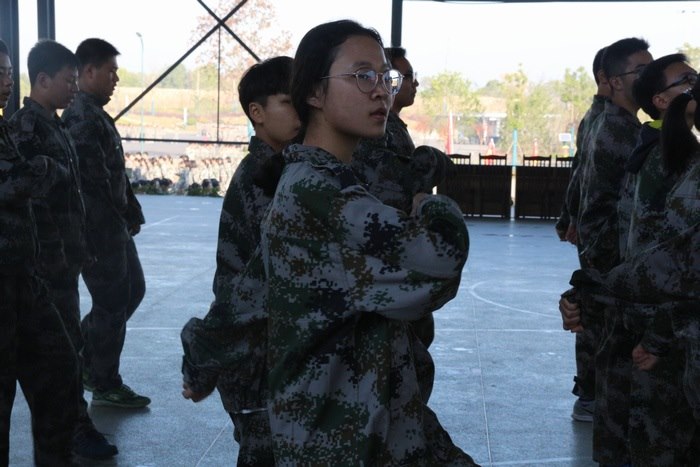 高一七班{大波军体拳特写照！}