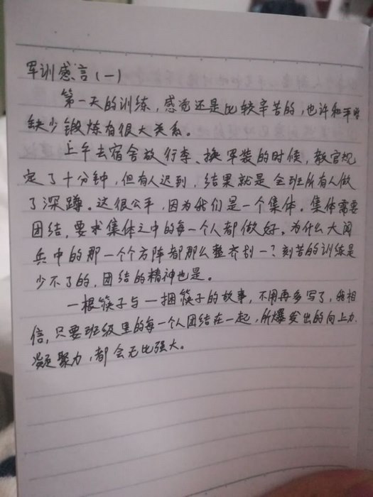 高一七班：飞扬的文字