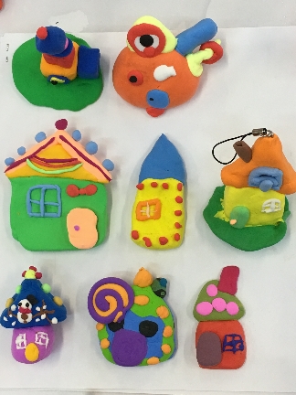 软陶作品 个性小屋.JPG