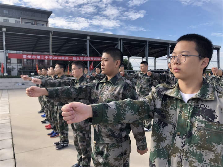 齐步走手臂练习