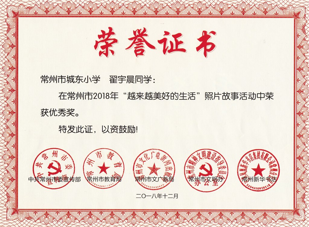 翟宇晨 优秀奖.jpg