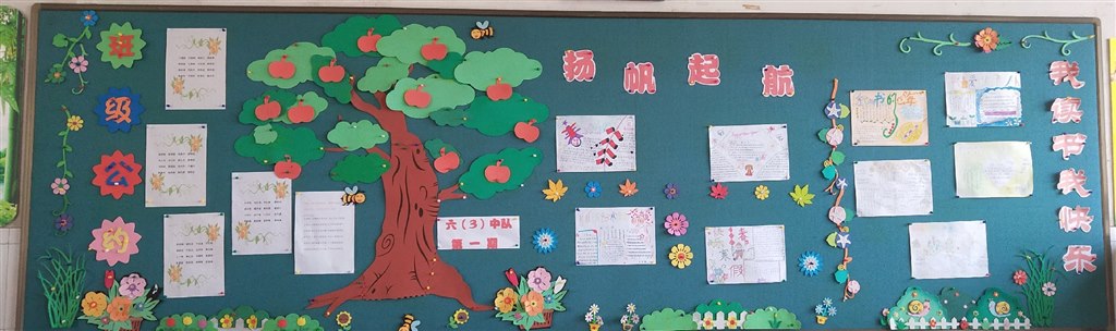 扬帆起航——六3黑板报第二期.jpg