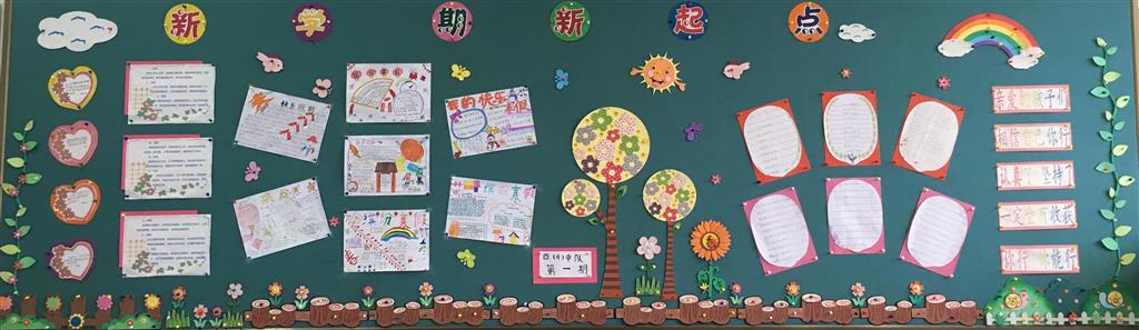 四4第一期黑板报：新学期 新起点.png