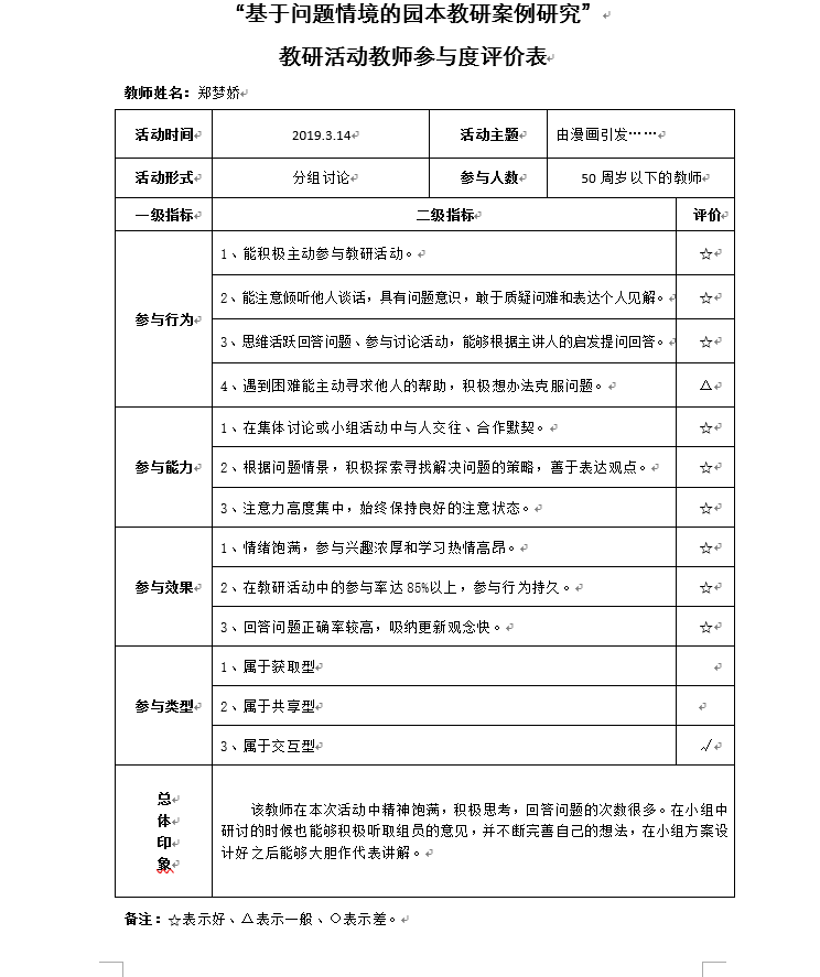 教研活动教师参与度评价表（卞）.png