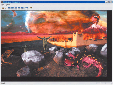 Figure 5 OnEraseBkgnd Fills the Clipped Image