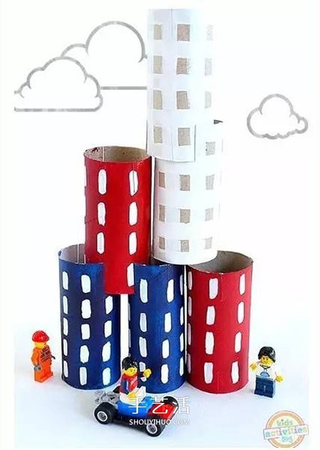 幼儿废物利用手工作品 简单环保小制作图片 -  {域名已经过期}