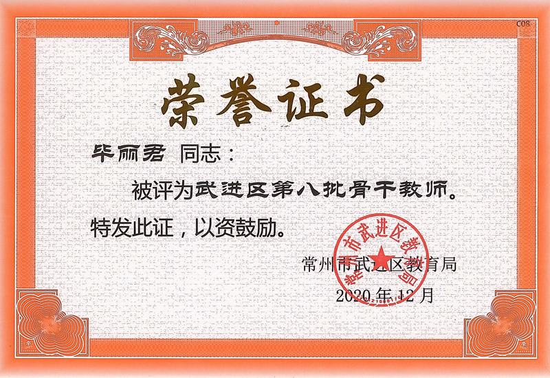 2020.12.区第八批骨干教师（毕丽君）.jpg