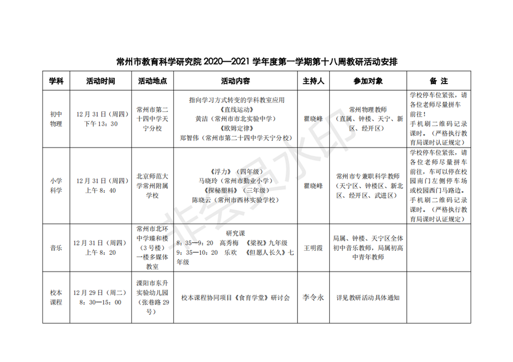 常州市教育科学研究院2020—2021学年度第一学期第十八周教研活动安排_00.png