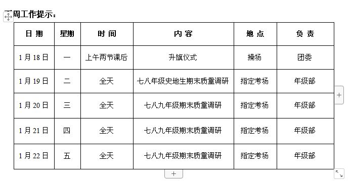 2020-2021学年第一学期第二十周周工作提示.jpg
