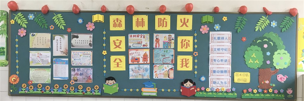 五4森林防火黑板报.JPG