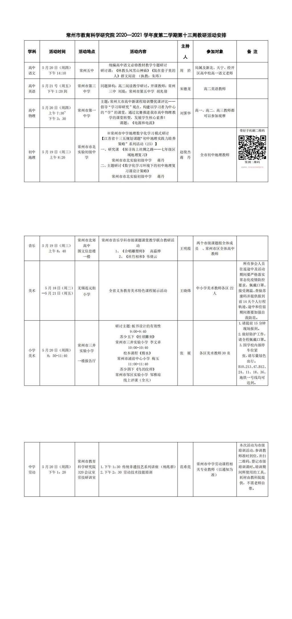 常州市教育科学研究院2020—2021学年度第二学期第十三周教研活动安排_0.jpg