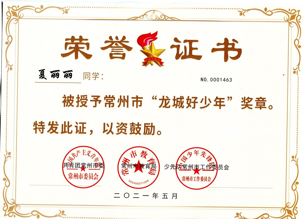夏丽丽市“龙城好少年.jpg