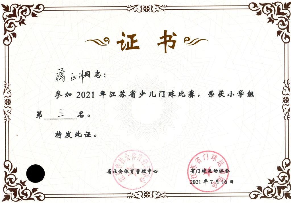 蒋正伟2021年省少儿门球第三名.jpg