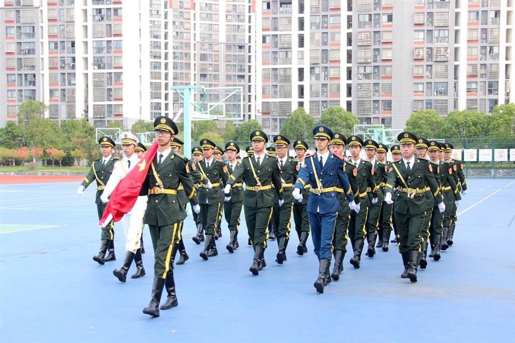 新一届国旗班 方阵.JPG 新一届国旗班 方阵.JPG