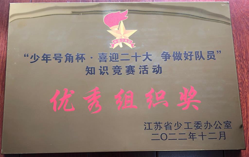 （2022未统计）2022.12 少年号角杯喜迎二十大争做好队员知识竞赛优秀组织奖.png