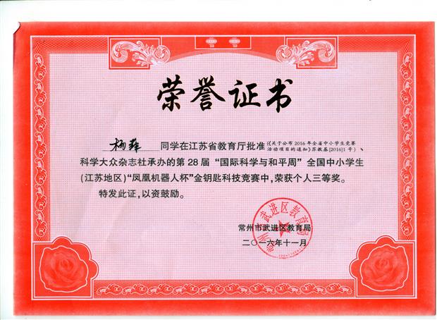 201611 杨菲 江苏省“金钥匙”获奖证书.jpg