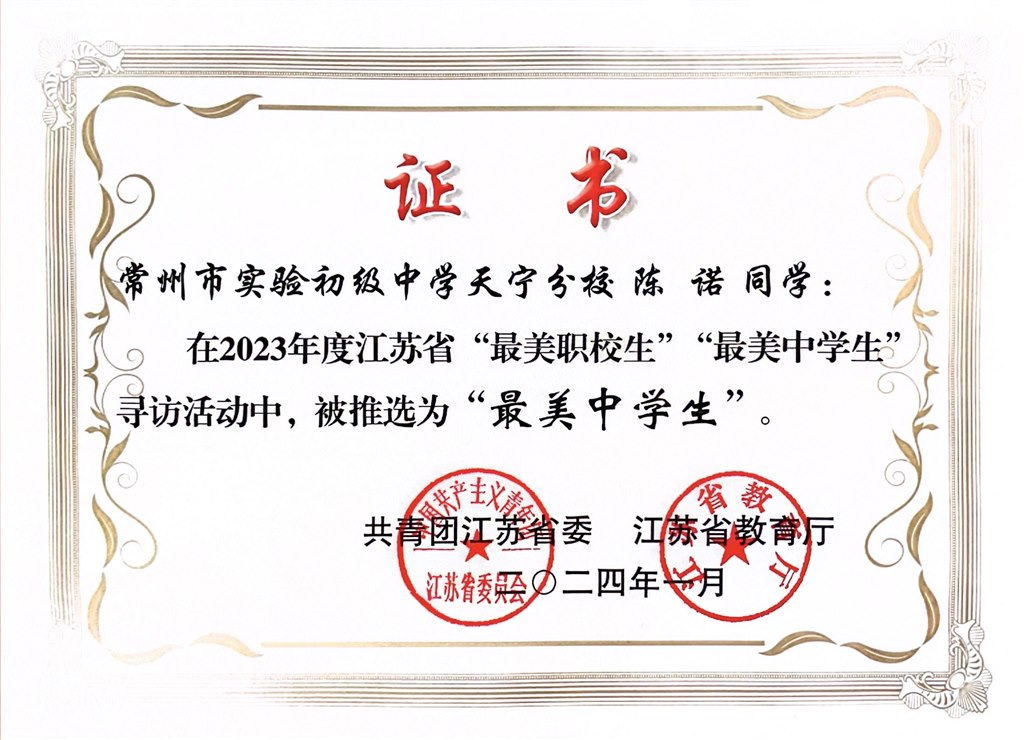 陈诺奖状.jpg