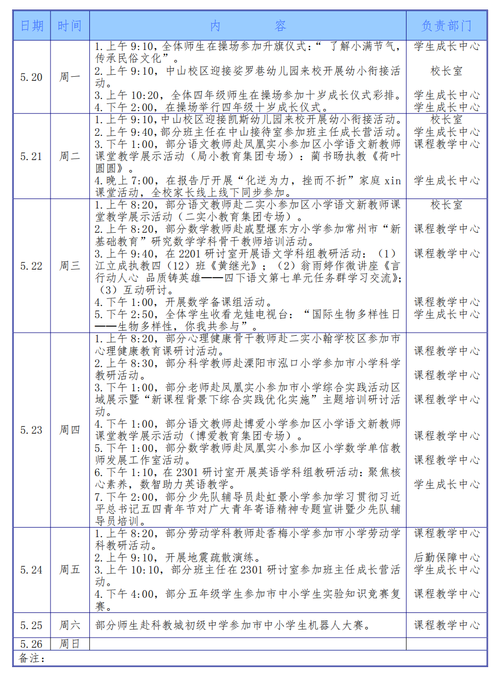 2023学年第二学期第十四周工作安排（5月20日-5月26日)_00.png