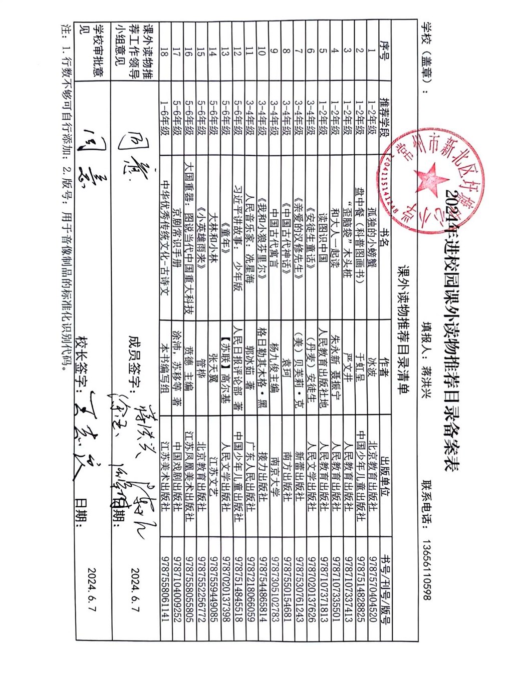 （圩塘中心小学）2024秋进校园课外读物推荐目录备案表.jpg