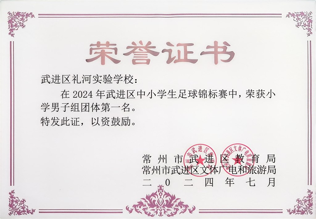 2024.7-2024年武进区中小学生足球锦标比赛荣获小学男子组团体第一名.jpg