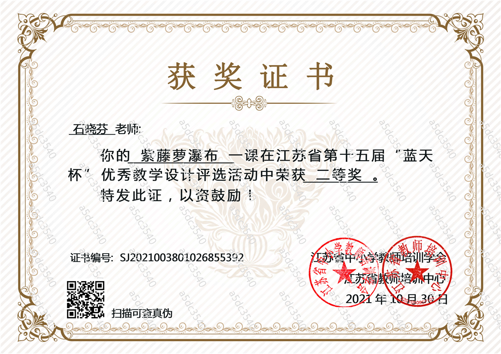石晓芬语文蓝天杯二等奖.png