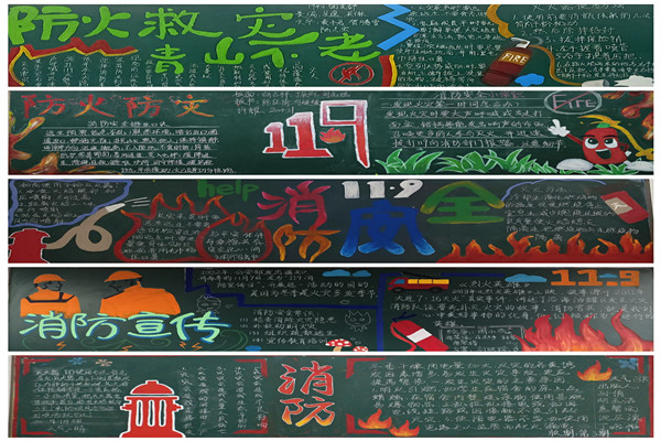 消防安全主题黑板报.jpg