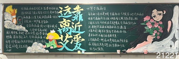 防艾黑板报1.jpg