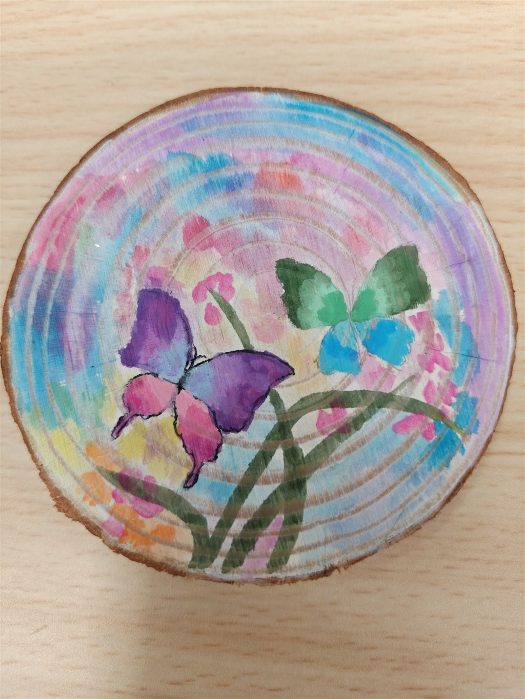 综合实践组:手工木片画-教研组建设 - 常州市市北实验初级中学