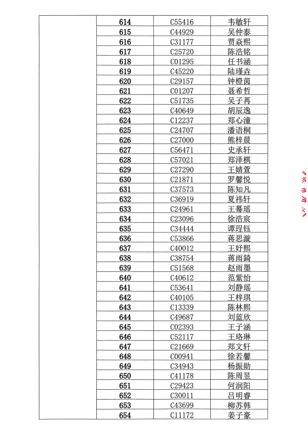 夸克扫描王_常州市武进区湖塘实验中学摇号结果_16.png