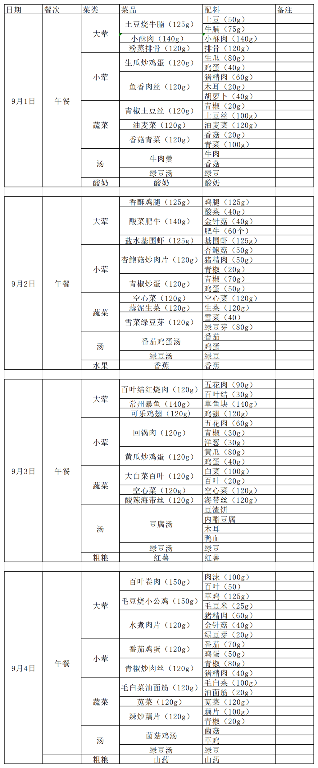 9月1-4日午餐菜谱_Sheet1.png